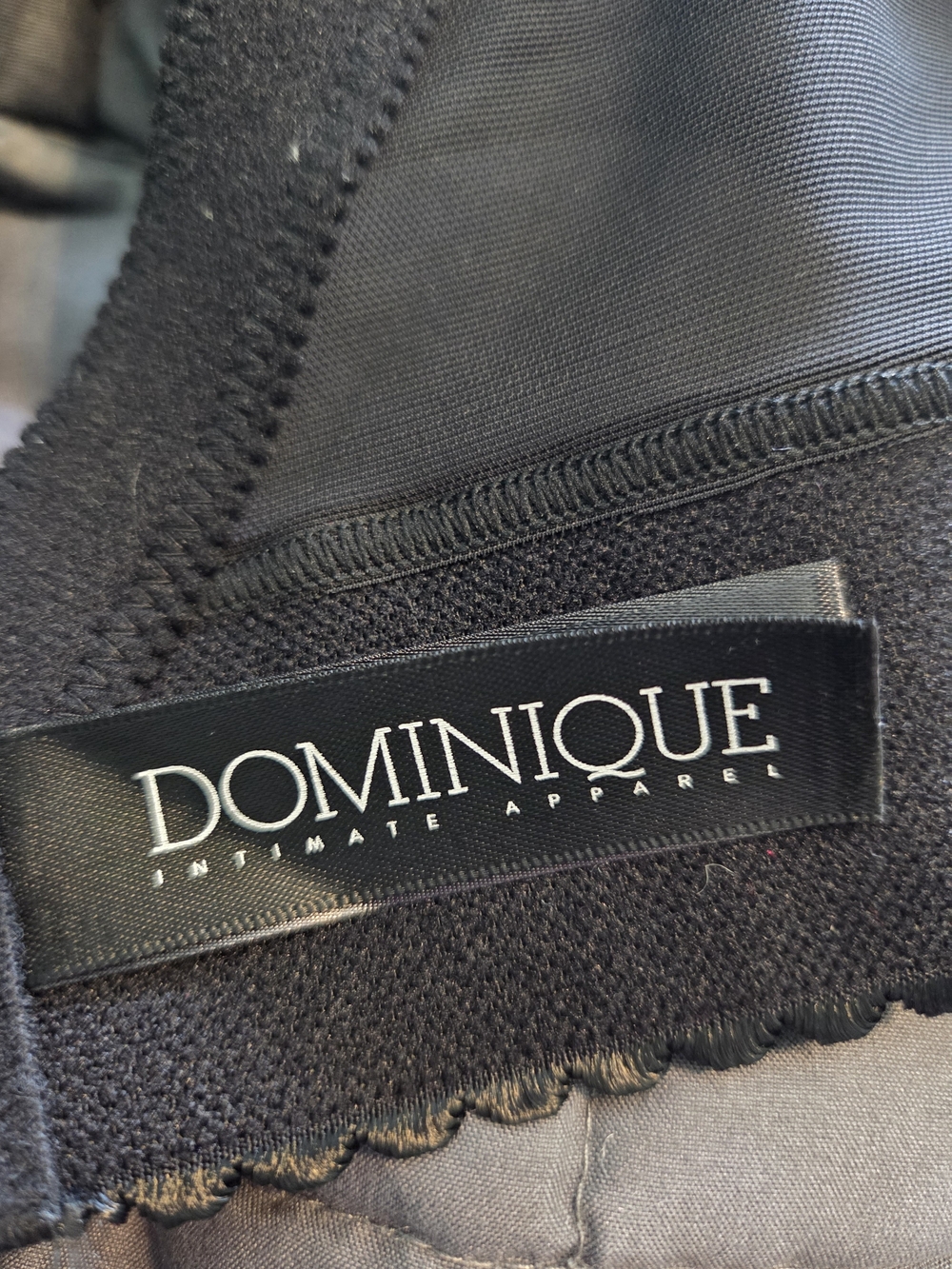 NWT 36D Dominique Black Strapless Longline Bustier - Picture 2 of 7